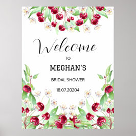 Körsbär Mycket Bröllopsfest Poster