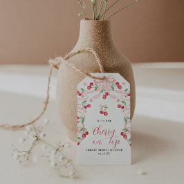 Körsbär överst | Möhippa för Presentetikett