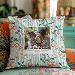 Körsbär överst | Mors dag Photo Kudde<br><div class="desc">Fira Mamma i stil med Cherry on Top Mors dag Photo Dekorativ kudde - en hjärtfull, anpassade keepsaké som hon kommer att vårda för evigt. Den här kudden är ett snyggt ramar av din favoritfamiljs foto och ger din gåva en personlig beröring. Eleganten lyder: "Mamma, du är körsbärsbäret ovanpå vår...</div>