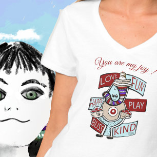 Körsbär på topp: A Firande av kindness T Shirt