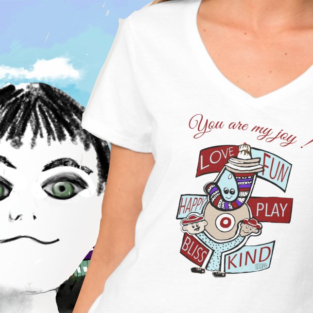 Körsbär på topp: A Firande av kindness T Shirt (Skapare uppladdad)