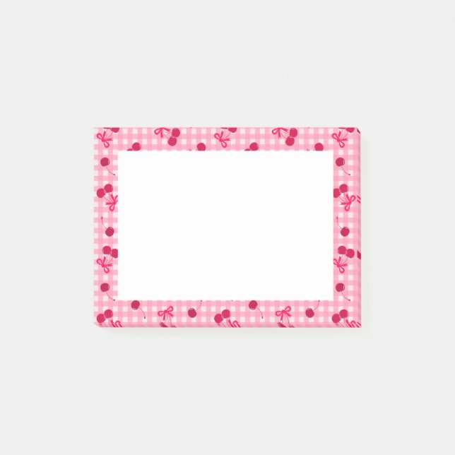 Körsbär Post-it Block (Framsida)