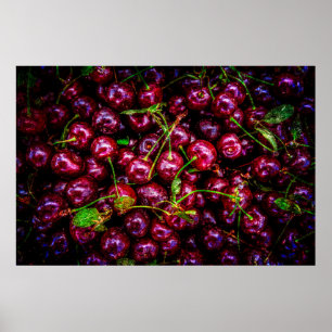 Körsbär Poster