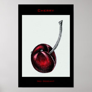 Körsbär Poster