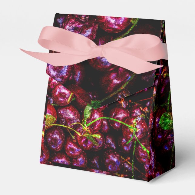 Körsbär Presentaskar (Framsidan Sidan)