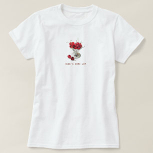 Körsbär söt estetik sommar färsk frukt söt t shirt