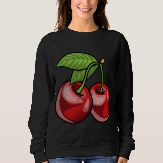Körsbär T Shirt (Framsida)