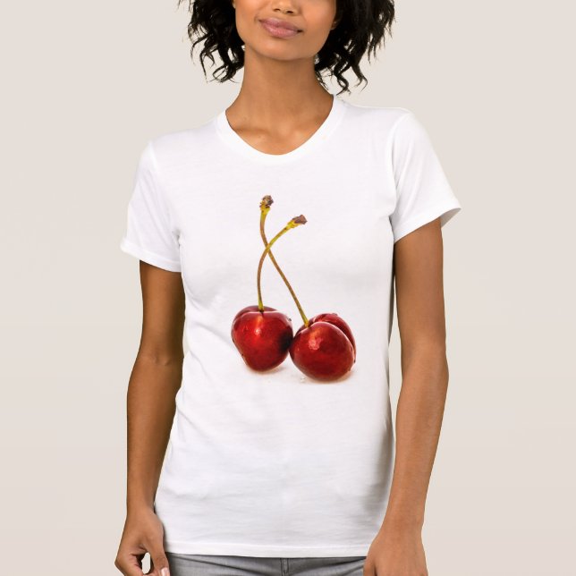 Körsbär T Shirt (Framsida)