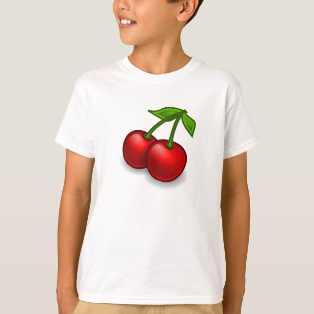 Körsbär T-shirt (Framsida)