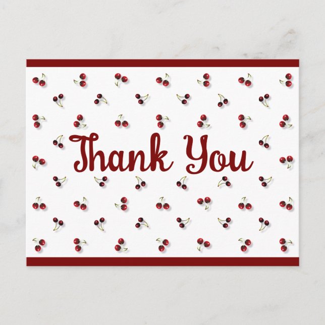 Körsbär vykort (Framsida)