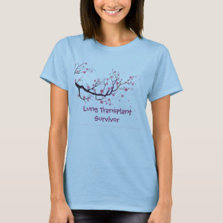 Körsbärblommar, Lungtransplantatöverlevande Tee Shirt