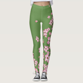 Körsbäret blomstrar (Sakura) Leggings