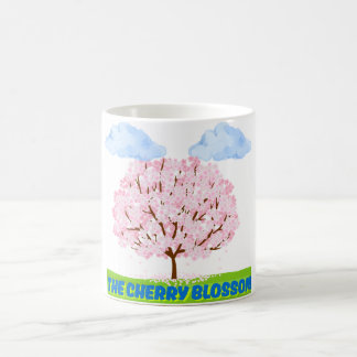 körsbärets blommar mugg