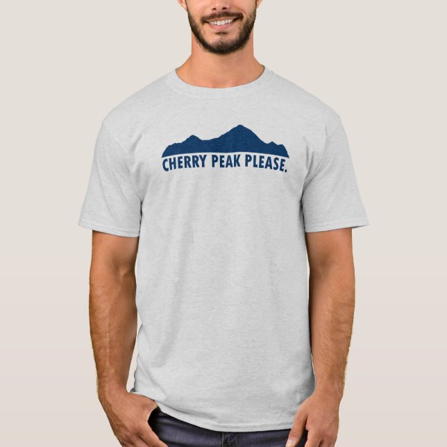 Körsbärets högsta utväg, tack t shirt (Framsida)