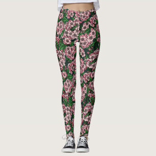 Körsbärs blommar 2 leggings