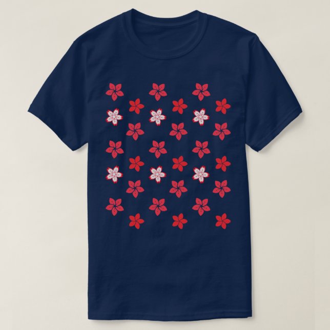 Körsbärs Blommar 6 1 T Shirt (Design framsida)