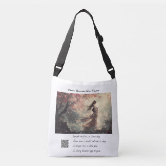 Körsbärs-Blommar Axelväska