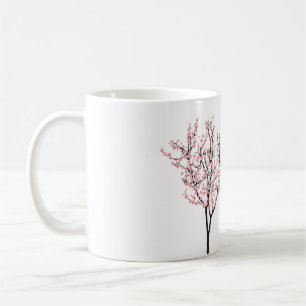 körsbärs-blommar kaffemugg