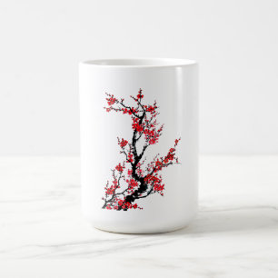 körsbärs-blommar magisk mugg