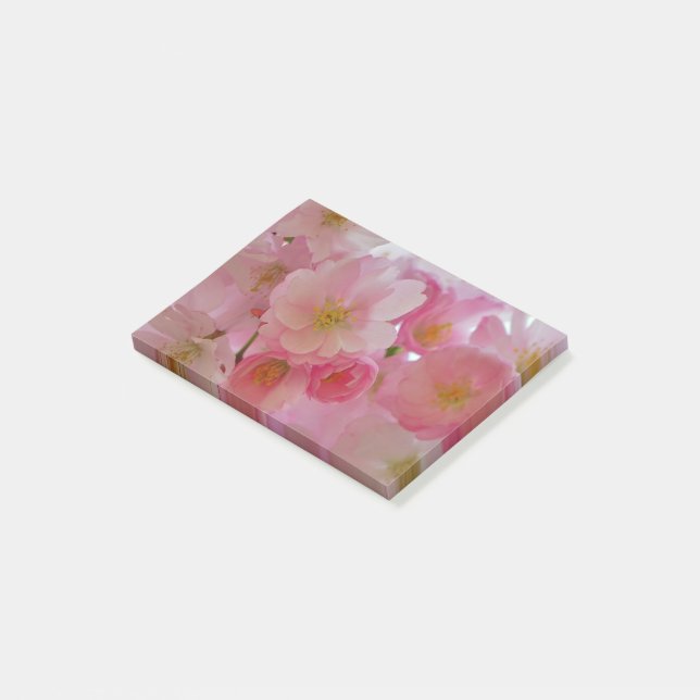 Körsbärs-Blommar Post-it Block (Vinklad)