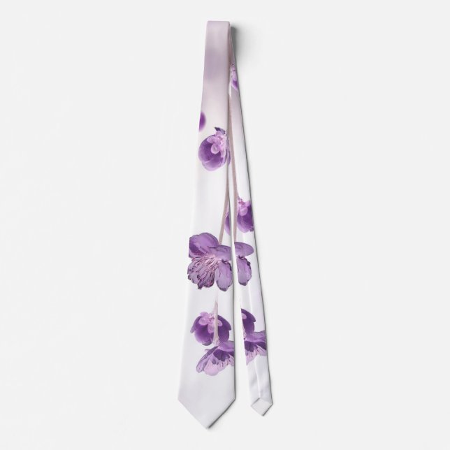 Körsbärs-blommar Slips (Framsida)