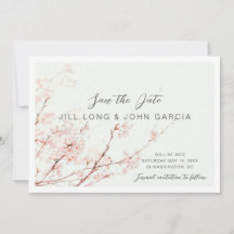 Körsbärs Blommar Spara datum