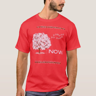 Körsbärs blommar typografisk Motiveringssätning Do T Shirt