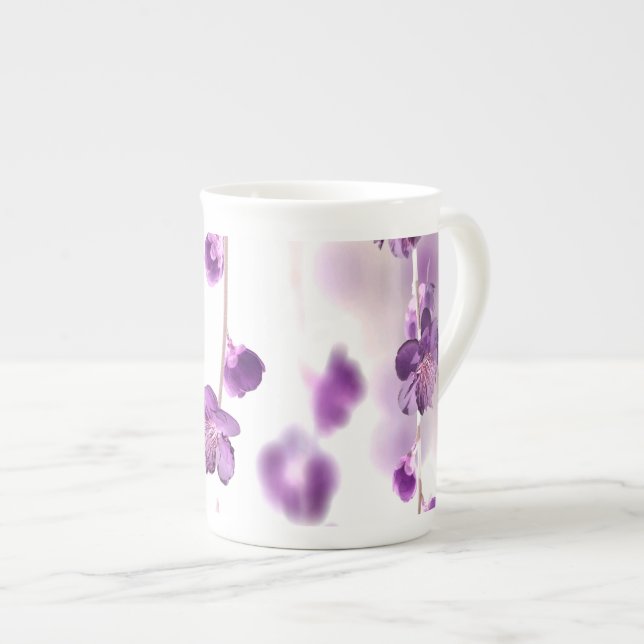 Körsbärsblom Benporslin Mugg (Framsida höger)