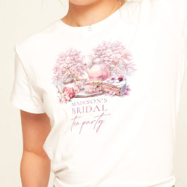 Körsbärsblom Bröllopste Vacker Personlig T Shirt