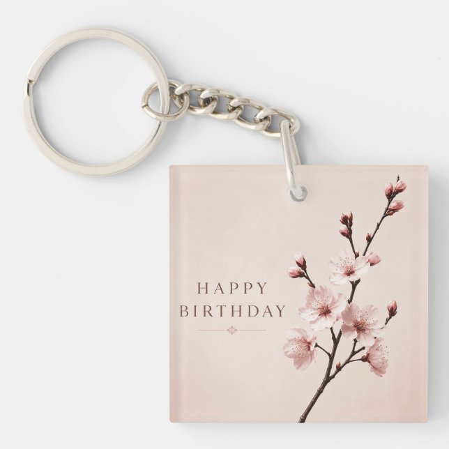 Körsbärsblom Elegans Födelsedag (Framsidan)