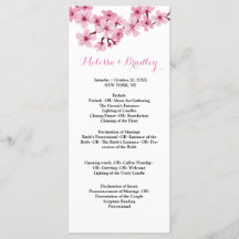 Körsbärsblom Pink Vit flora  ceremoniprogram