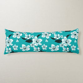 KÖRsbärsblom - SAKURA (TEAL) Kroppskudde