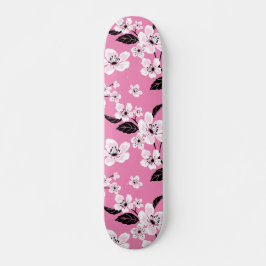 KÖRsbärsblomM - SAKURA (LJUST ROSA) Mini Skateboard Bräda 18,5 Cm
