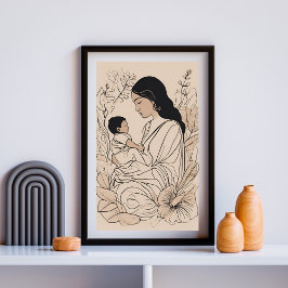 Körsbärsblommande Mor – En stund av kärlek och sti Poster