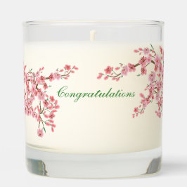 Körsbärsblommor Grattis Doftande Ljus
