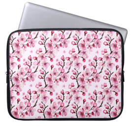 Körsbärsblommor på grenar laptop fodral