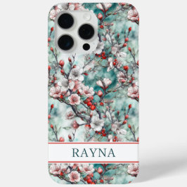 Körsbärsblommor Sakura Tryck Monogram