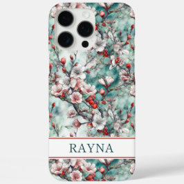 Körsbärsblommor Sakura Tryck Monogram