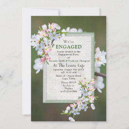 Körsbärsblommor Vårfest Inbjudningar