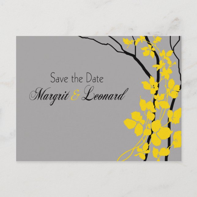 Körsbärsblomning Bella Spara datum Meddelande Vykort (Framsida)