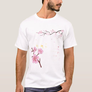 Körsbärsblomning Blommar Där Du Är Planterad T Shirt