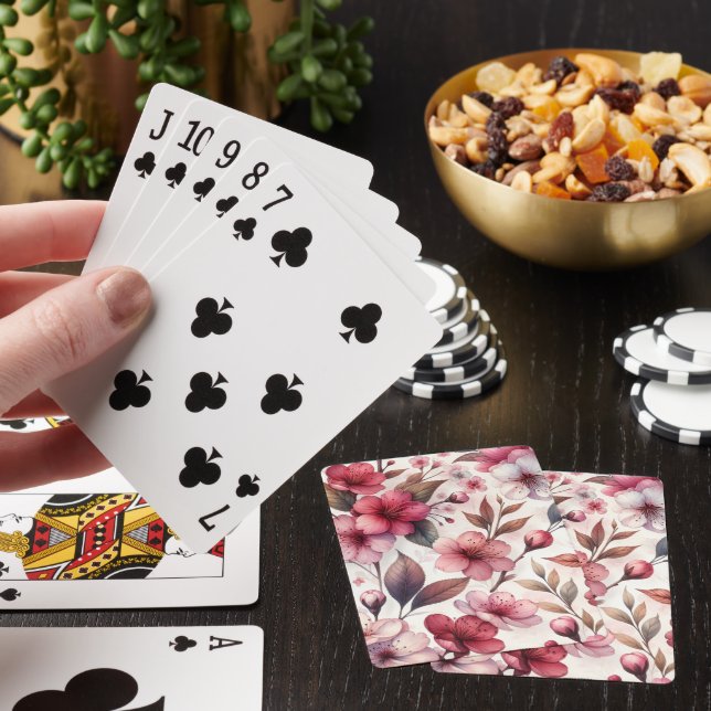 Körsbärsblomning Casinokort (På plats)