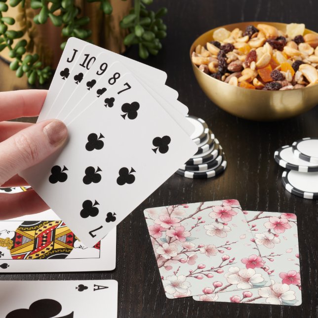 Körsbärsblomning Casinokort (På plats)