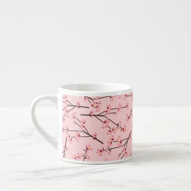 Körsbärsblomning Espressomugg (Vänster)