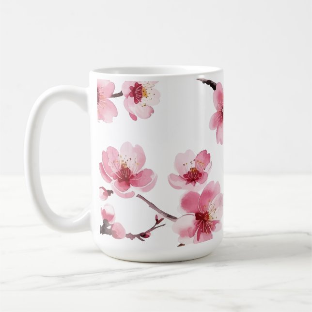 Körsbärsblomning Kaffemugg (Vänster)