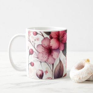 Körsbärsblomning Kaffemugg