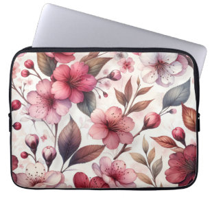 Körsbärsblomning Laptop Fodral