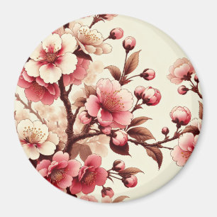 Körsbärsblomning Magnet