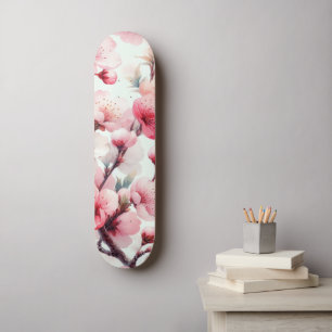 Körsbärsblomning Mini Skateboard Bräda 18,5 Cm