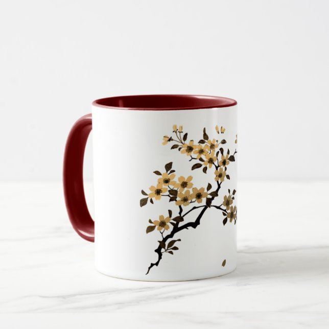 Körsbärsblomning Mugg (Framsida vänster)